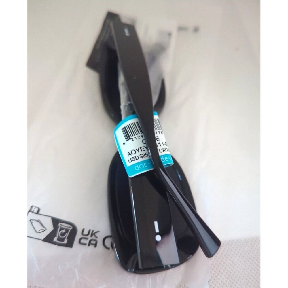 Dot Dash‎ Code Sunglasses - Black/Black NWT - image 3